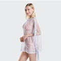 Miniatyrbillede 8 af 9: Bikini Cover Up Strandskjorter SORT black