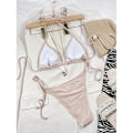 Miniatyrbillede 2 af 8: Bikini badedragt Split Bikini L l