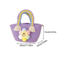 Miniatyrbilde 2 av 10: Handbag Woven Bag GUL yellow