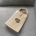 Miniatyrbilde 10 av 10: Knit Handbag Knot Wrist Bag 2 2 2