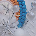 Miniatyrbillede 4 af 10: 12 stk Explosion Star Ballon Starburst Balloner SORT black