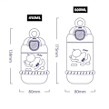 Pikkukuva 2 / 10: Lasten vesipullo juomapullo WHITE S White S