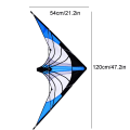 Miniatyrbilde 2 av 9: Stunt Kite 1,2m Kite A A A