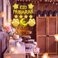 Miniatyrbillede 9 af 10: Bogstav Ballon EID MUBARAK Balloner TYPE B TYPE B