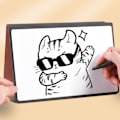 Miniatyrbillede 2 af 10: A5 Whiteboard Notebook Sletbart Whiteboard Draft 04 04 04