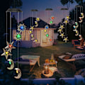 Pikkukuva 8 / 9: LED-tuulikello-satulamput EID Mubarak -lamput E-MULTICOLOR E-Multicolor
