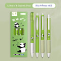 Miniatyrbild 5 av 9: 4st/ set tecknade djur raderbar penna Panda magic pennor AA A