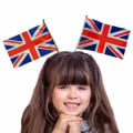 Miniatyrbillede 2 af 9: Union Flag Pandebånd Britisk Flag Pandebånd BRITAIN BRITAIN Britain