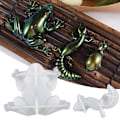 Miniatyrbillede 4 af 10: Lizard Silikone Form Resin Forme FRØ FRØ Frog
