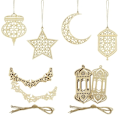 Pikkukuva 10 / 10: 3/10 kpl Mubarak riippuriipus Eid Mubarak Decor C-10 kpl C-10pcs