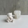 Miniatyrbillede 2 af 4: Silikoneform Epoxyharpiksform Lille bjørn Silikoneform