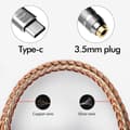 Miniatyrbillede 6 af 9: Type-C Dac Adapter Audio Decoder GULD Gold