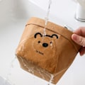 Miniatyrbillede 5 af 10: Kraft Paper Box Food Opbevaringspose F F F