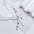 Miniatyrbilde 6 av 10: Manet Phone Charm Strap Stjerneanheng nøkkelring ROSA 15,5CM Pink 15.5cm-15.5cm