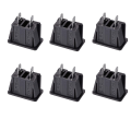 Pikkukuva 1 / 6: 6kpl power 2-nastainen paneeliasennuspistokesovitin IEC-moduuli