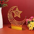 Miniatyrbillede 10 af 10: Eid Mubarak Dekor Ramadan Ornament SORT BT009 BT009 black BT009-BT009