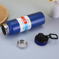 Miniatyrbilde 8 av 10: 1000ml Vakuumkopp i rustfritt stål Reisekaffekopp BLÅ Blue