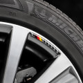 Miniatyrbillede 2 af 10: 4 STK Hjul Center Sticker M-Color Wheel Emblems Sticker Cover Version B