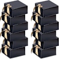 Miniatyrbillede 3 af 8: 10 stk Ramadan Gaveæsker Sløjfe Fest Gaveæske SORT 28CM*20CM*8CM black 28cm*20cm*8cm