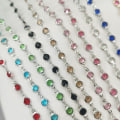 Miniatyrbild 6 av 10: Crystal Beads Chains Halsband Chain 6 6 6