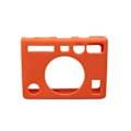 Miniatyrbillede 1 af 10: Instant Camera Protective Case Film Camera Shell ORANGE Orange