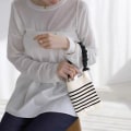 Miniatyrbilde 3 av 10: Knit Handbag Knot Wrist Bag BLÅ blue