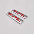Miniatyrbillede 2 af 5: 2 stk 5,7L logo bilemblem Badge 3D 5,7L Badge Decals Auto Door
