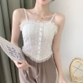 Miniatyrbillede 3 af 10: Blomstrede Camisole Blonde Tanktops FARVE 4 FARVE 4 Color 4