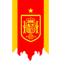 Miniatyrbillede 5 af 8: Dekorative danmarksflag til fodboldfester, fanartikler, bardekorationer til EM 2024 Denmark