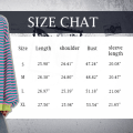 Miniatyrbillede 2 af 7: Dame oversize sweatshirt langærmet skjorte BLÅ L blue L