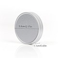 Miniatyrbillede 2 af 10: Lens Cap Instant Camera Lens Cover GRÅ Grey