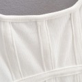Miniatyrbilde 6 av 10: Sort Topper Sexy Ermeløs WHITE-L WHITE-L White-L