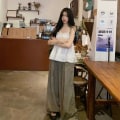 Pikkukuva 7 / 10: Tassel Sling Crop Top KHAKI Khaki