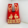 Miniatyrbillede 6 af 10: Knot Wrist Bag Tote Bag A A A
