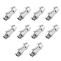 Miniatyrbilde 1 av 7: Wire Rope Clip Wire Gjerde Clips 10 STK 10 STK 10pcs