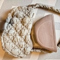 Miniatyrbild 5 av 10: Innerväska av filt Moon Bag Innerficka KHAKI A A khaki A-A