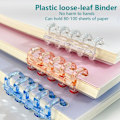 Miniatyrbillede 3 af 10: Ringbind Notesbog Løsbladsnotesbog HVID A5 White A5