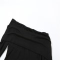 Miniatyrbillede 9 af 10: Langærmede T-shirts Cropped T-shirt SORT L Black L