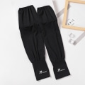Miniatyrbillede 1 af 10: UV-beskyttelse Armærmer Ice Silk Sleeve SORT Black