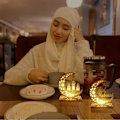 Miniatyrbilde 8 av 10: Eid Mubarak-pynt Ramadan-dekorasjon A A