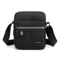 Miniatyrbillede 1 af 10: Mænds Skuldertaske Messenger Bag SORT black