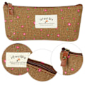 Miniatyrbillede 2 af 10: Floral Penalhus Canvas KAFFE Coffee