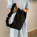 Miniatyrbilde 7 av 10: Jenter Lerretsveske Cross Casual Bag SVART black