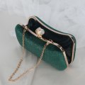 Miniatyrbillede 8 af 10: Bronzing Banket Taske Single Shoulder Chain Bag APRIKOS Apricot