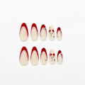 Miniatyrbillede 3 af 10: Mandel falske negle 3D lange falske negle XSS150 XSS150 XSS150
