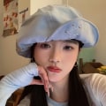Miniatyrbillede 3 af 10: Cloud Baretter Maler Hat BRUN brown