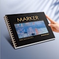 Miniatyrbild 1 av 10: Professionell skissbok ritpapper A4-03 A4-03 A4-03