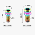 Pikkukuva 2 / 10: MTB V jarrusatulan ruuvit RAINBOW M6X10MM Rainbow M6X10MM