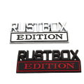 Pikkukuva 1 / 5: 2kpl Rustbox Edition Emblem Tarra 3D Metal Logo Car Badge Auto