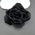 Stor Blomsterbrosch Korsage SVART Black